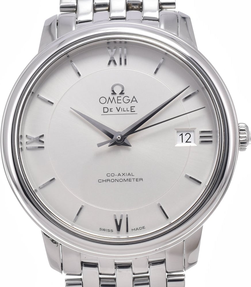 Omega De Ville Prestige Co-Axial Chronometer Automatic Stainless Steel 37