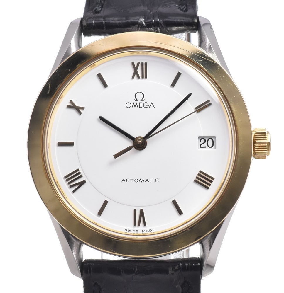 Omega Seamaster Automatic Stainless Steel with Yellow Gold 34