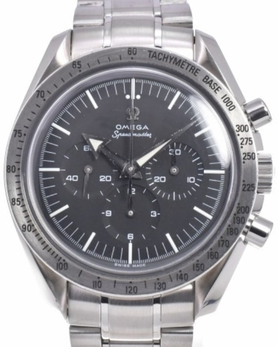 Omega Speedmaster Broad Arrow Chronograph Manual Stainless Steel 42