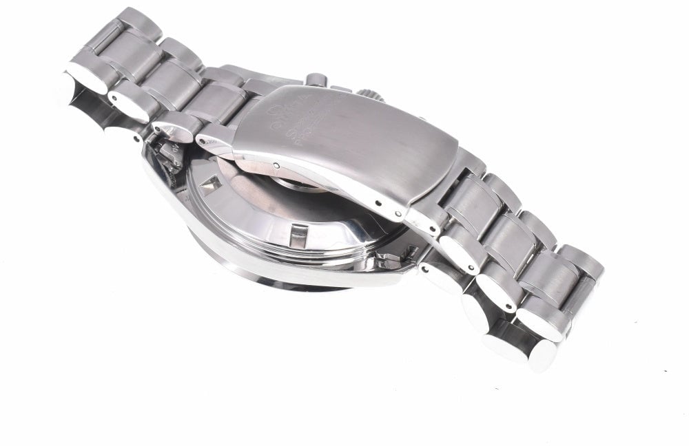 Omega Speedmaster Broad Arrow Chronograph Manual Stainless Steel 42
