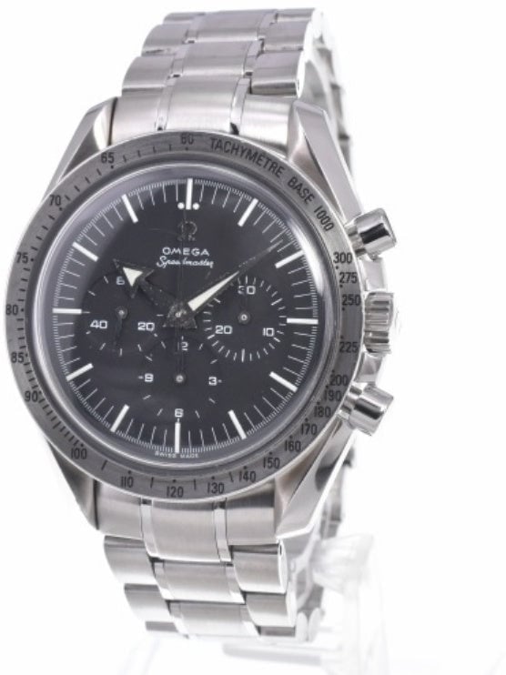 Omega Speedmaster Broad Arrow Chronograph Manual Stainless Steel 42