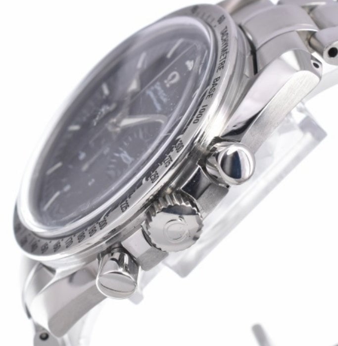 Omega Speedmaster Broad Arrow Chronograph Manual Stainless Steel 42