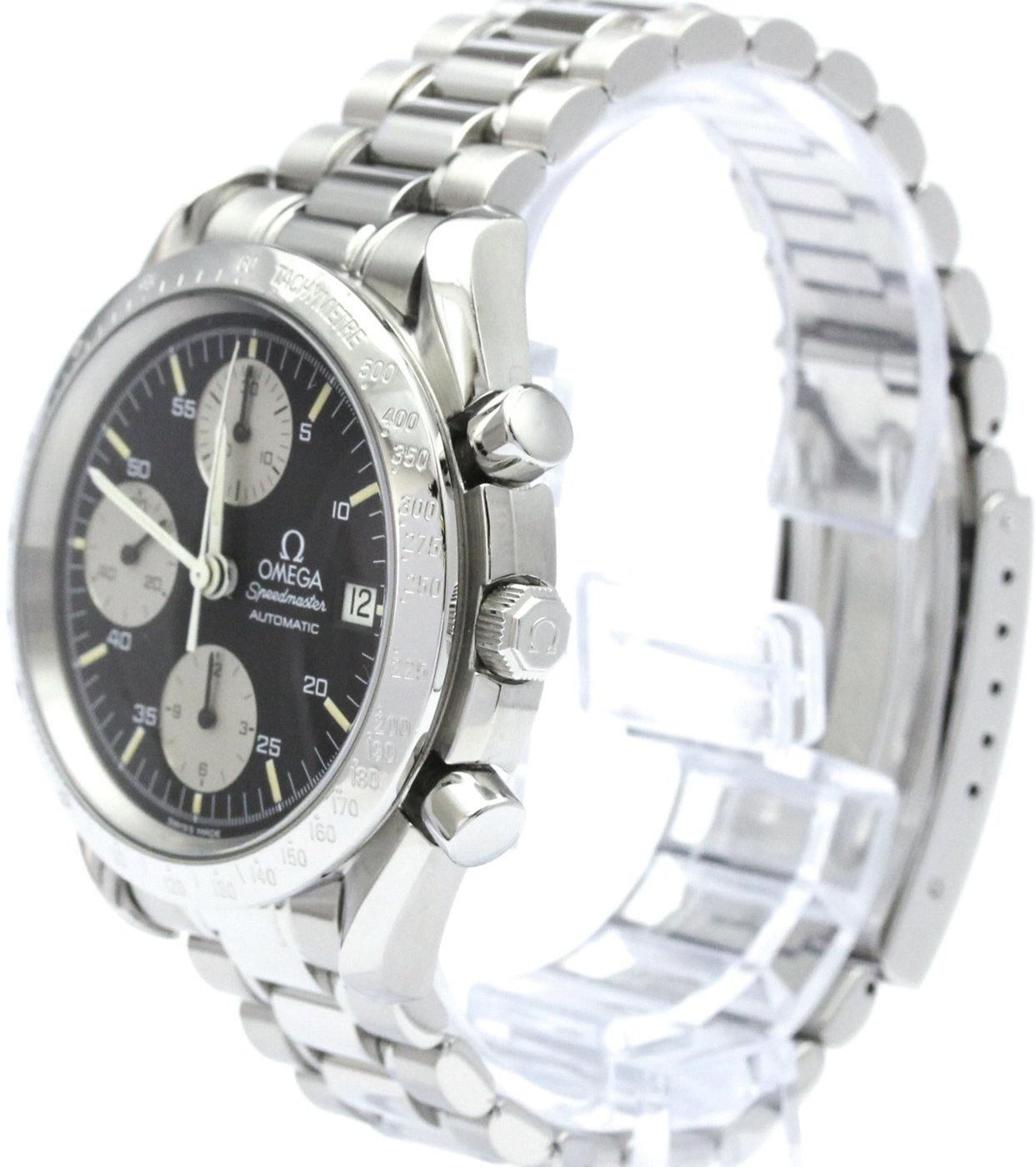 Omega Speedmaster Date Chronograph Limited Edition Automatic Stainless Steel 39
