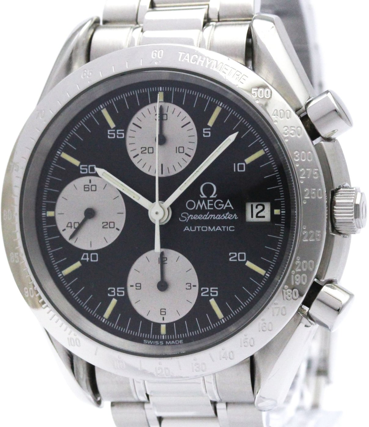 Omega Speedmaster Date Chronograph Limited Edition Automatic Stainless Steel 39