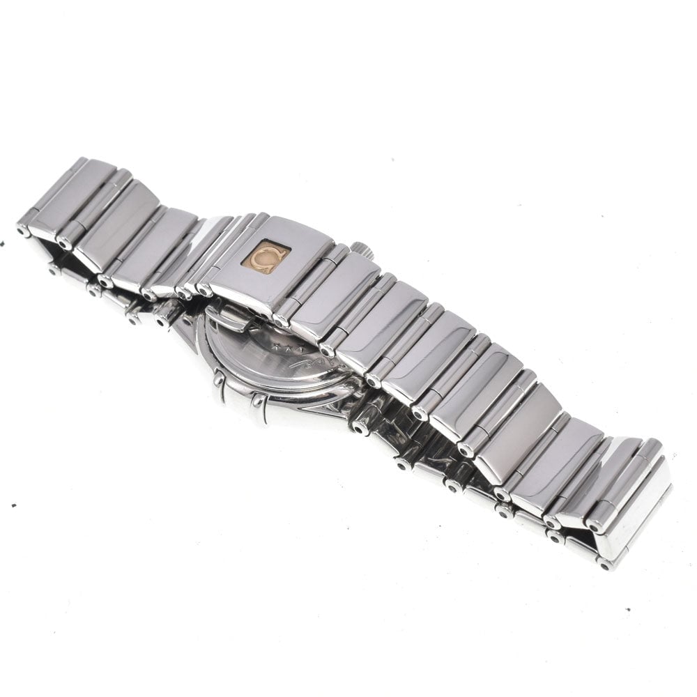 Omega Constellation Quartz Stainless Steel with Diamond Bezel and Markers 22