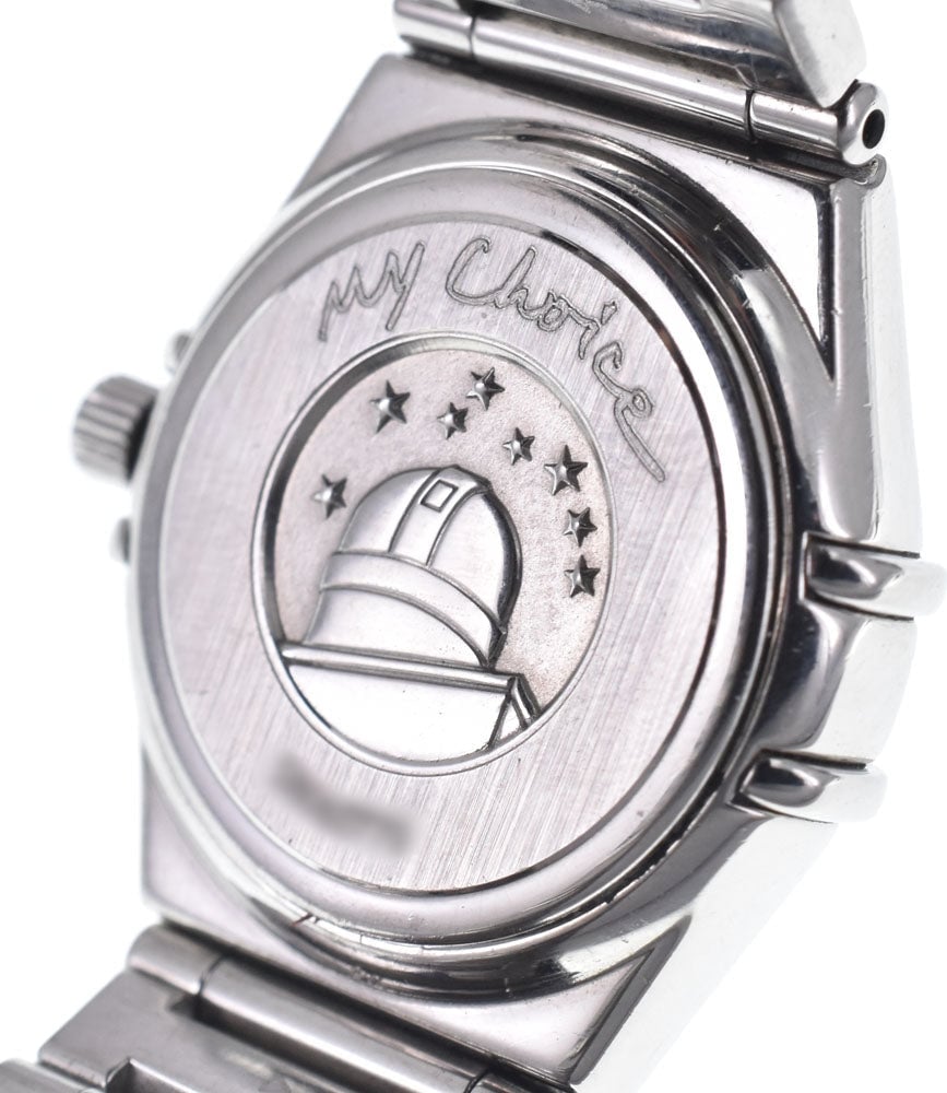 Omega Constellation Quartz Stainless Steel with Diamond Bezel and Markers 22