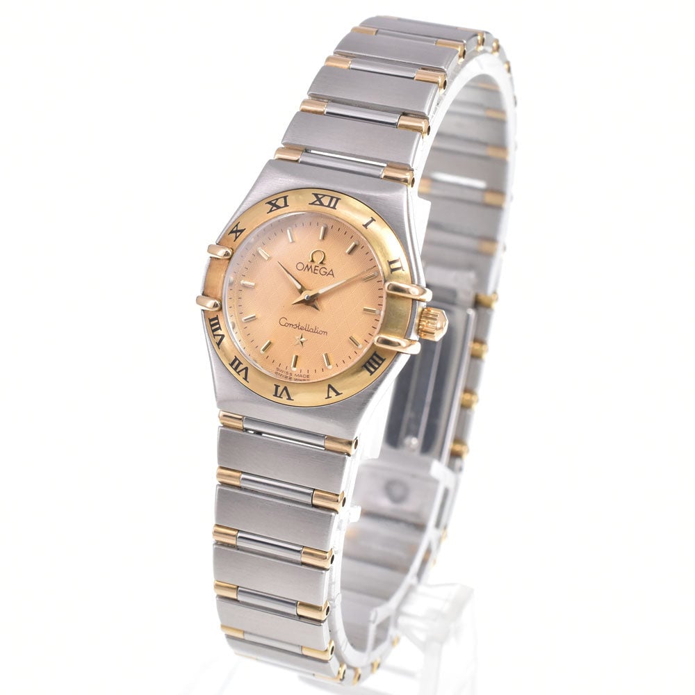 Omega Constellation Quartz Stainless Steel and Yellow Gold 22