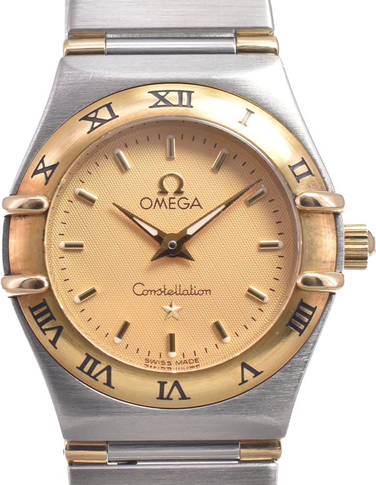 Omega Constellation Quartz Stainless Steel and Yellow Gold 22