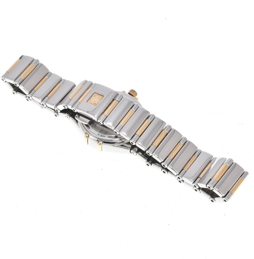 Omega Constellation My Choice Quartz Stainless Steel with Diamond Bezel and Mother of Pearl 23