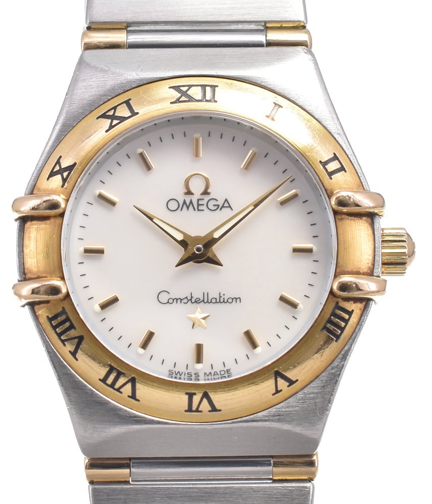 Omega Constellation Quartz Stainless Steel and Yellow Gold 22