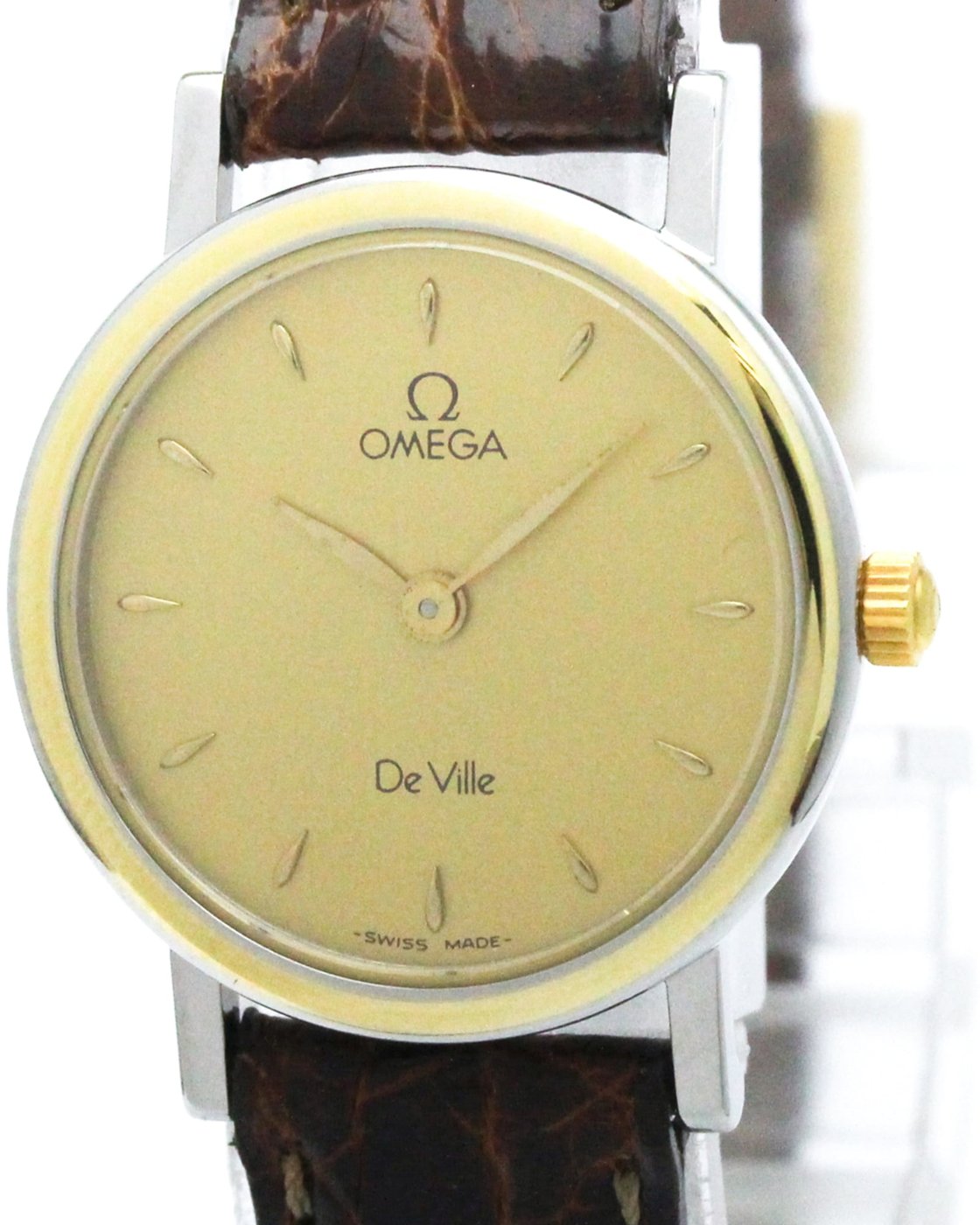 Omega De Ville Quartz Stainless Steel and gold plated 23