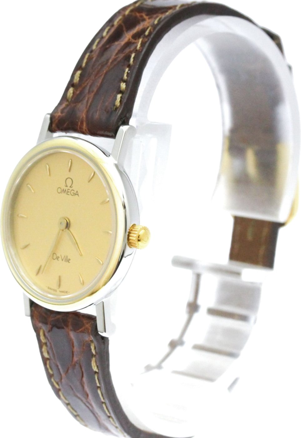 Omega De Ville Quartz Stainless Steel and gold plated 23