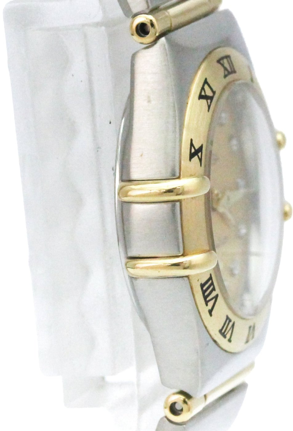 Omega Constellation Quartz Stainless Steel and Yellow Gold 22