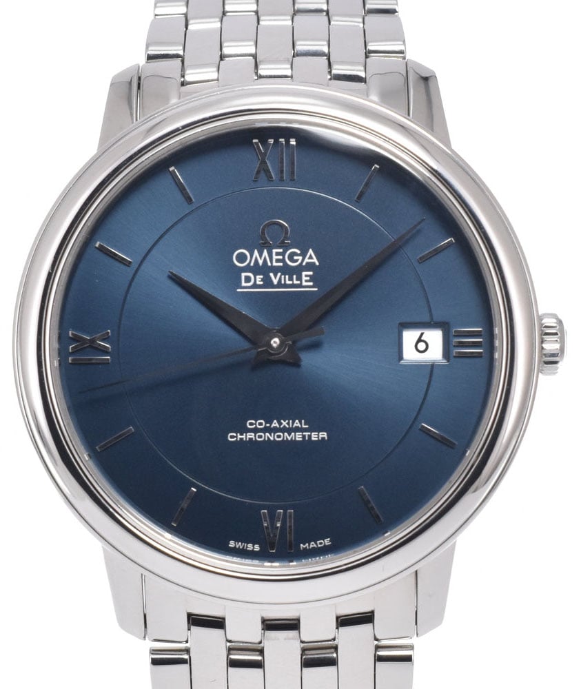Omega De Ville Prestige Co-Axial Chronometer Automatic Stainless Steel and Mother of Pearl 32
