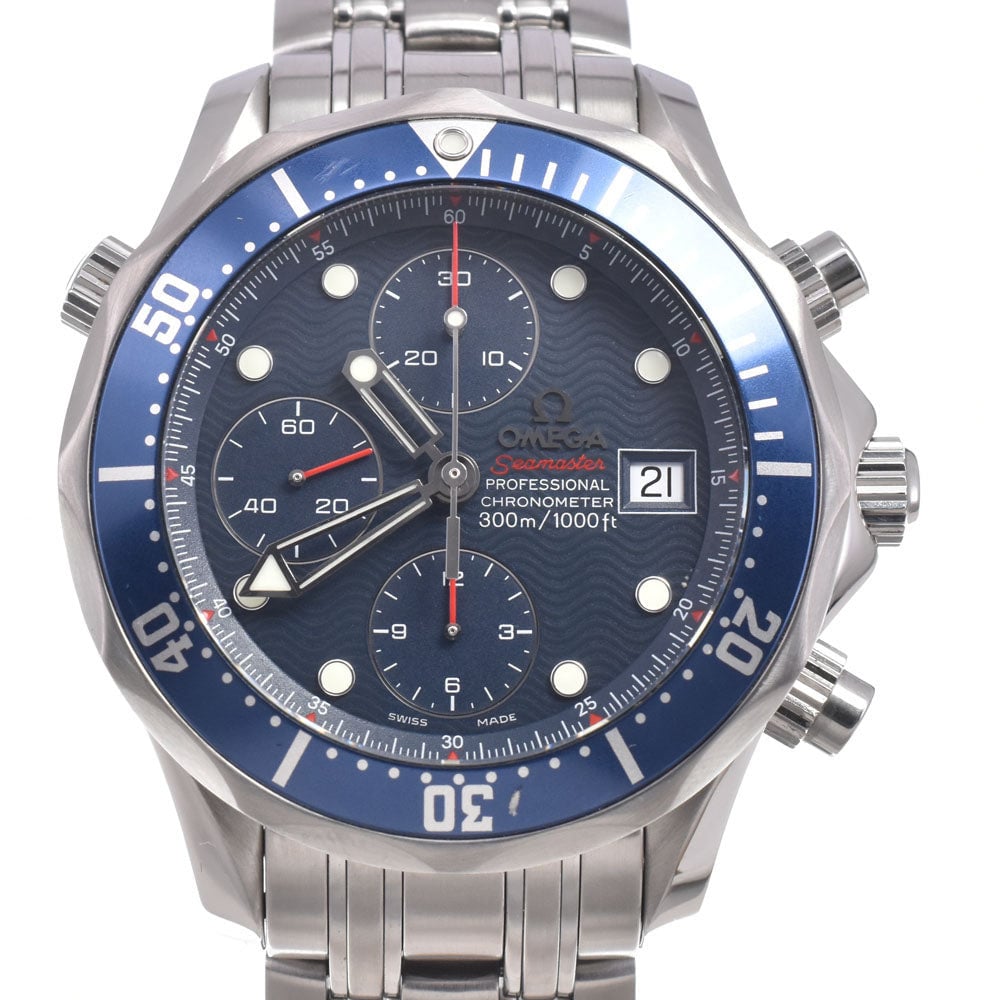Omega Seamaster Diver 300M Chronometer Chronograph Automatic Stainless Steel 41