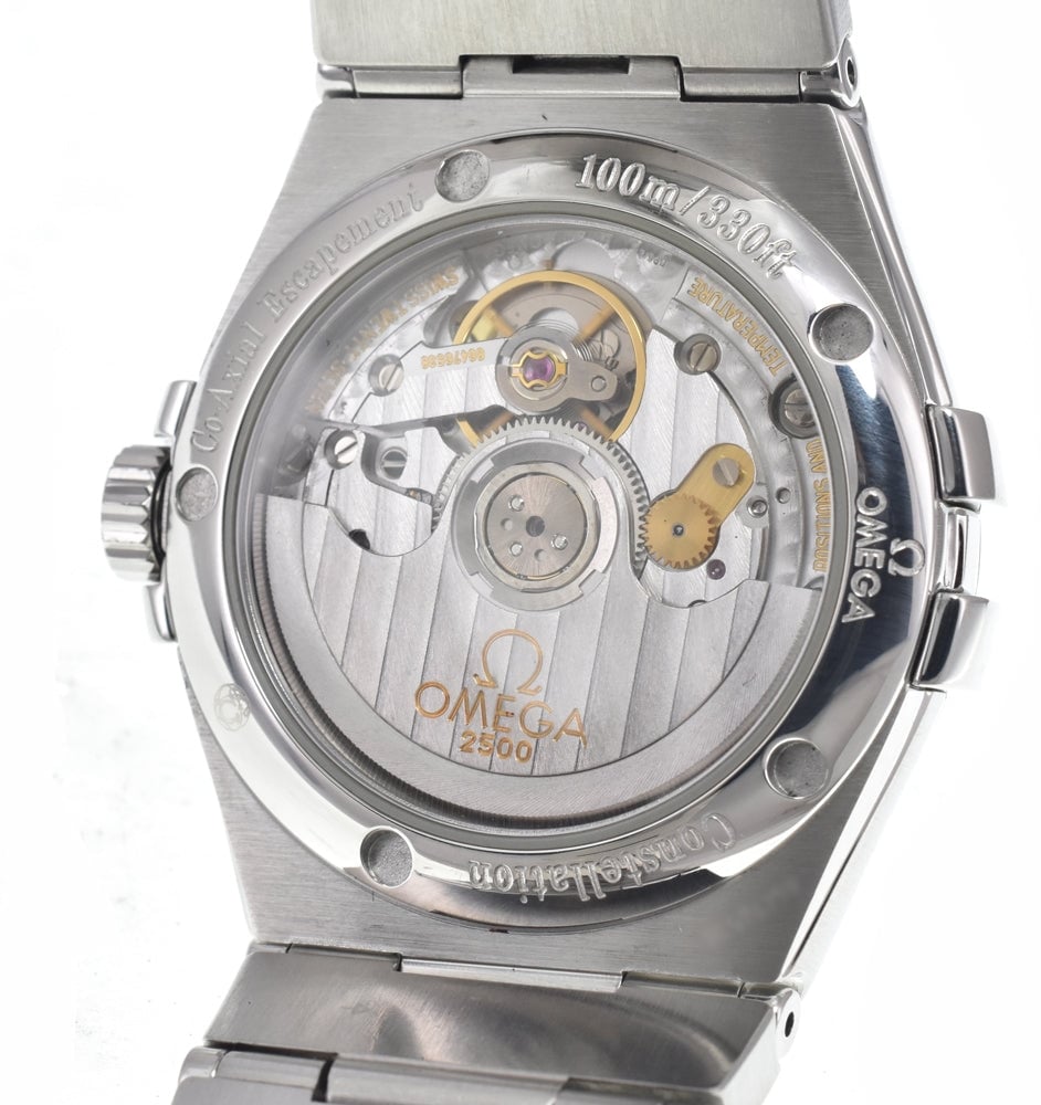 Omega Constellation Co-Axial Chronometer Automatic Stainless Steel 38