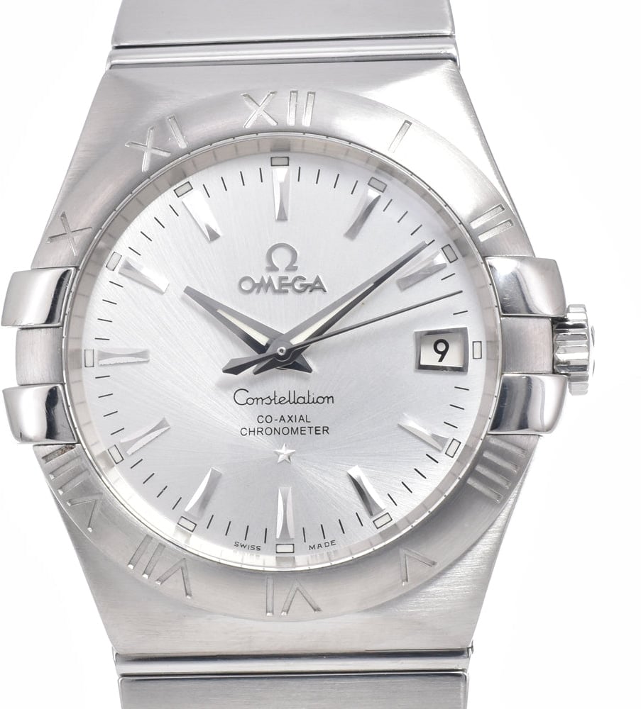 Omega Constellation Co-Axial Chronometer Automatic Stainless Steel 38