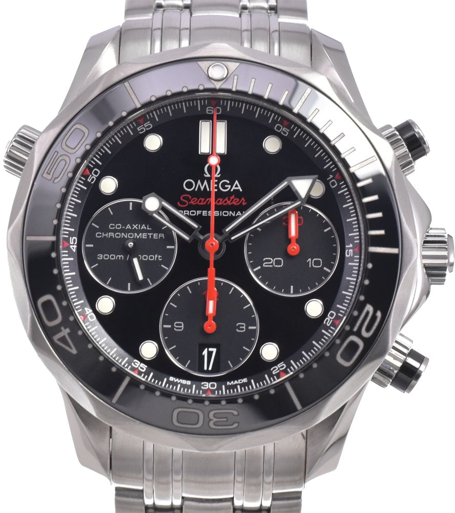 Omega Seamaster Diver 300M Chronometer Chronograph Automatic Stainless Steel 41