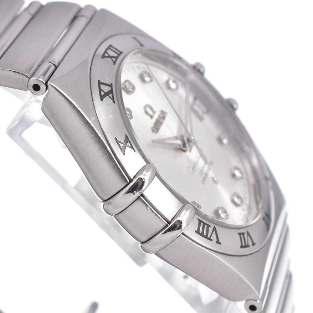 Omega Constellation Co-Axial Chronometer Automatic Stainless Steel with Diamond Markers 35