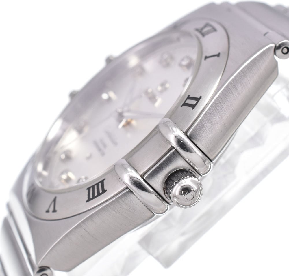 Omega Constellation Co-Axial Chronometer Automatic Stainless Steel with Diamond Markers 35