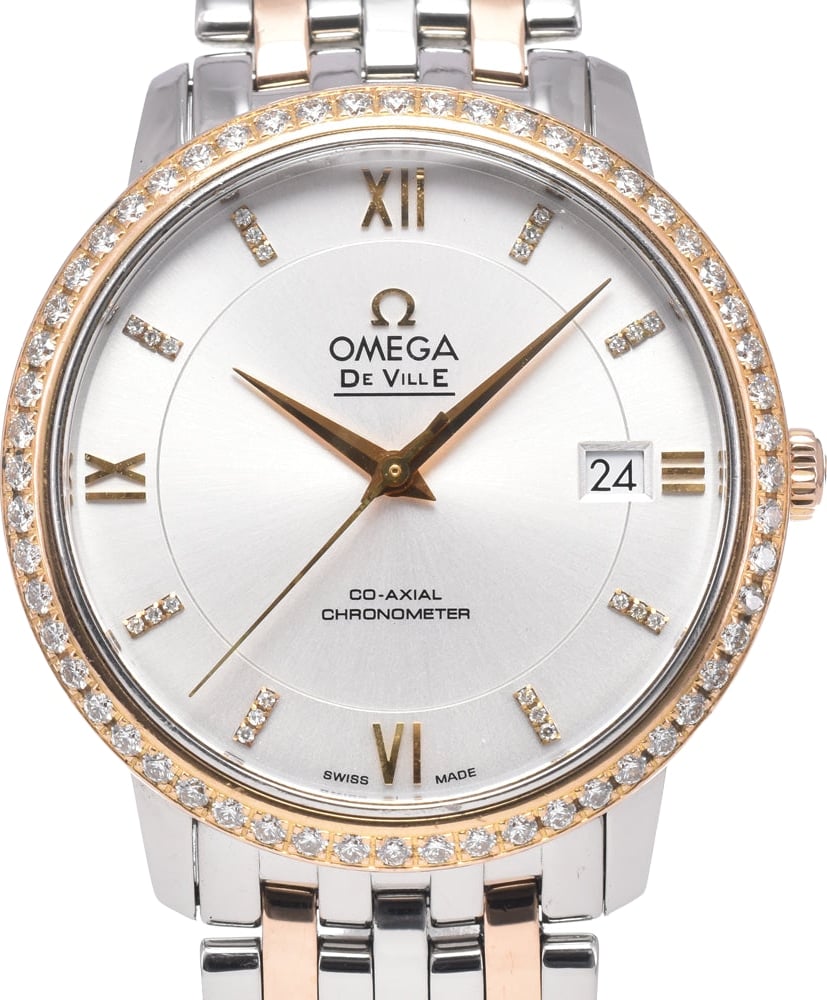 Omega De Ville Prestige Quartz Stainless Steel 34