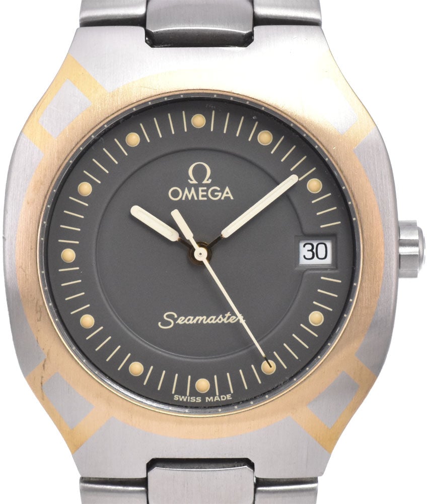 Omega Seamaster Polaris Quartz Stainless Steel with Plated Metal 32