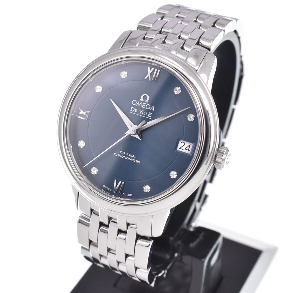 Omega De Ville Prestige Co-Axial Chronometer Automatic Stainless Steel with Diamond Markers 33