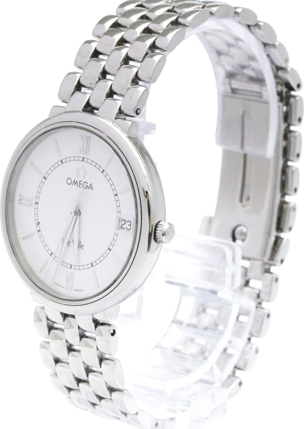 Omega De Ville Prestige Quartz Stainless Steel 34