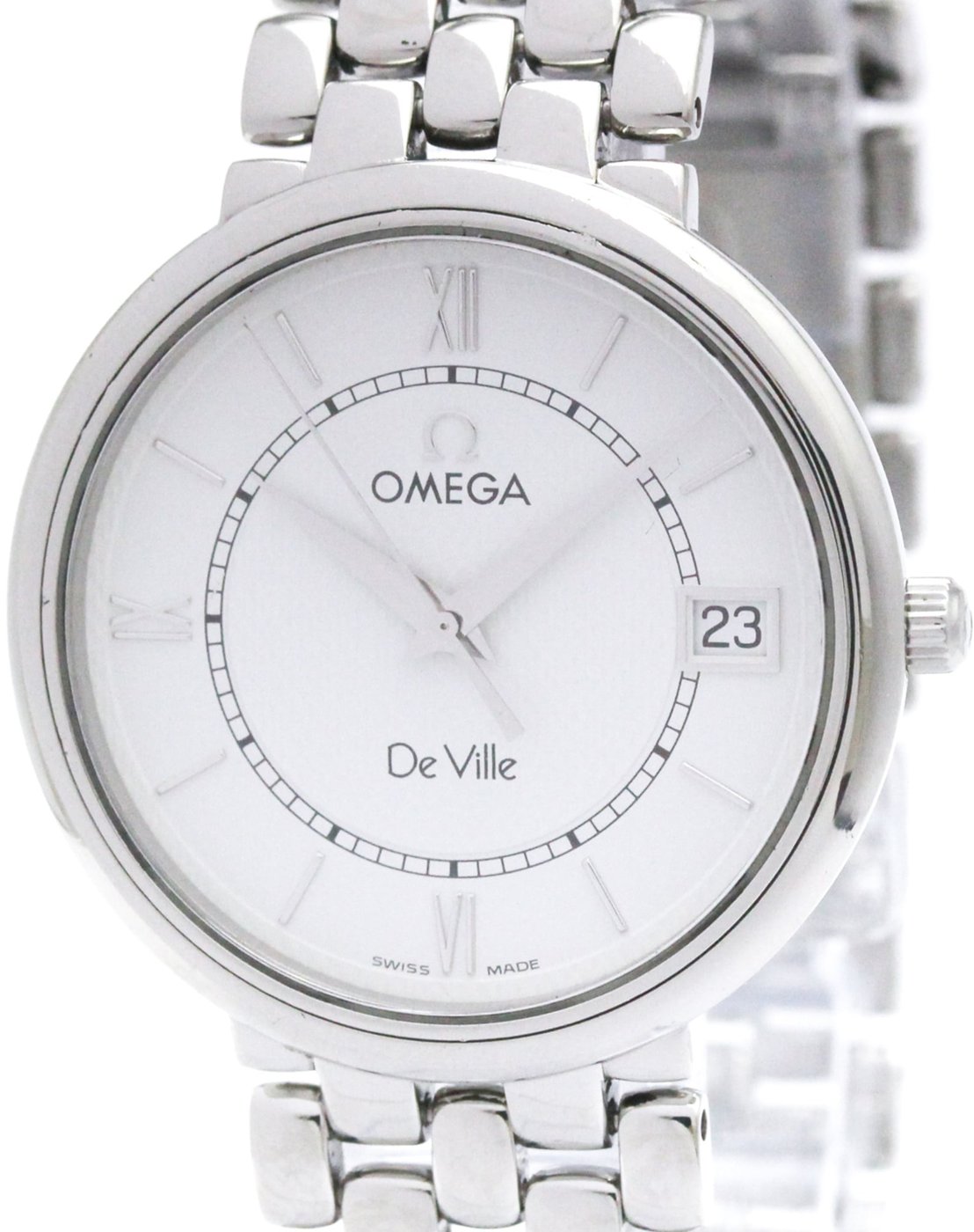 Omega De Ville Prestige Quartz Stainless Steel 34