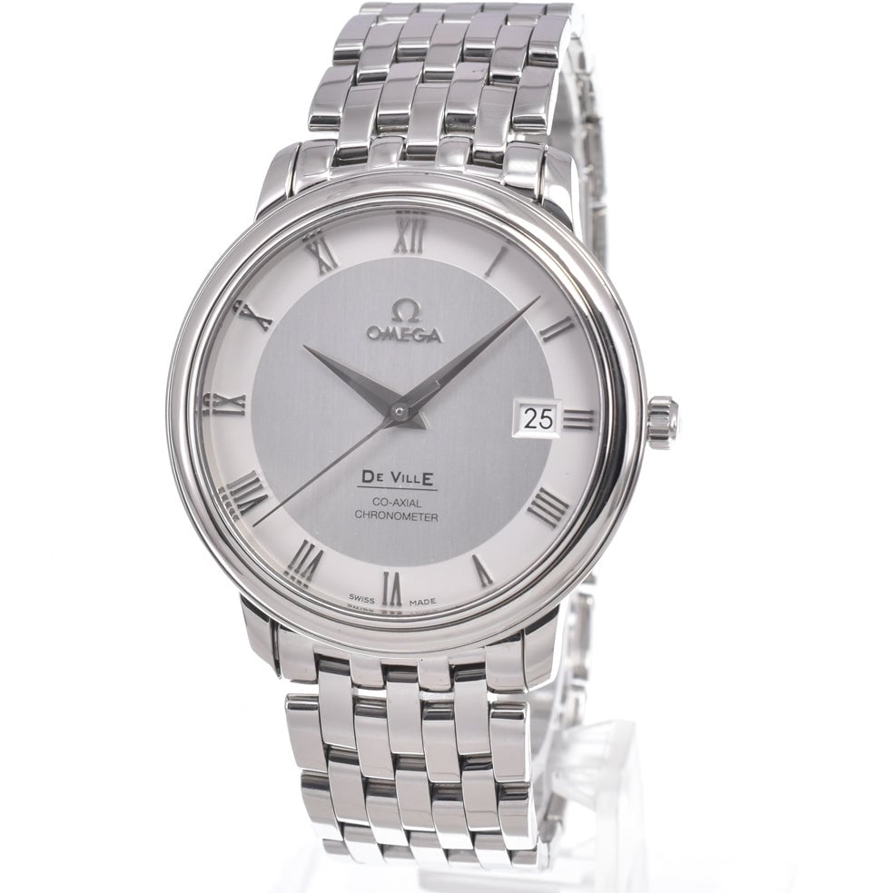 Omega De Ville Prestige Co-Axial Chronometer Automatic Stainless Steel 37