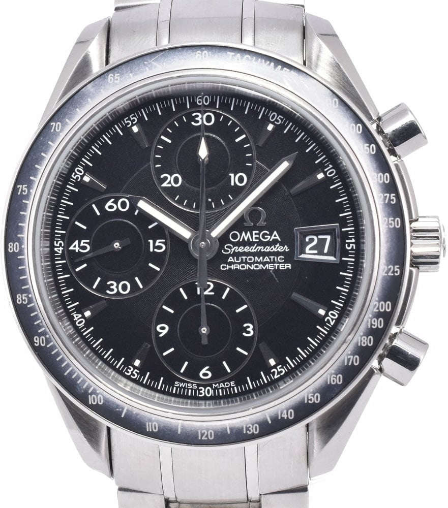 Omega Speedmaster Date Chronograph Automatic Stainless Steel 40