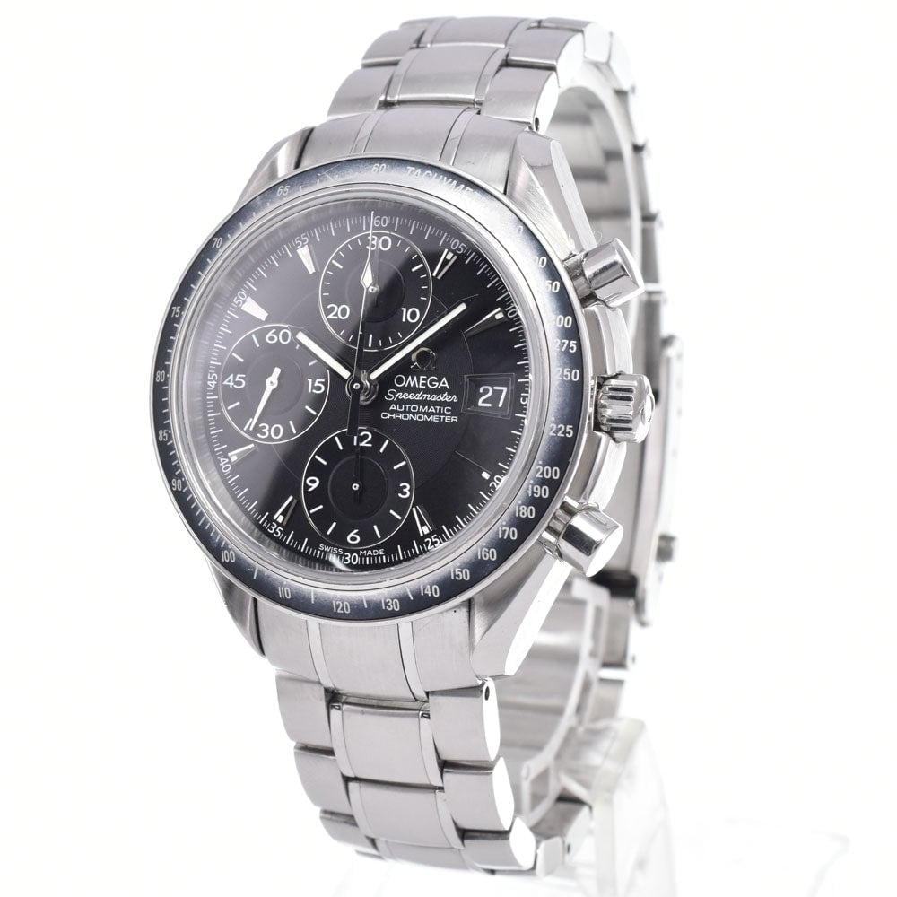 Omega Speedmaster Date Chronograph Automatic Stainless Steel 40