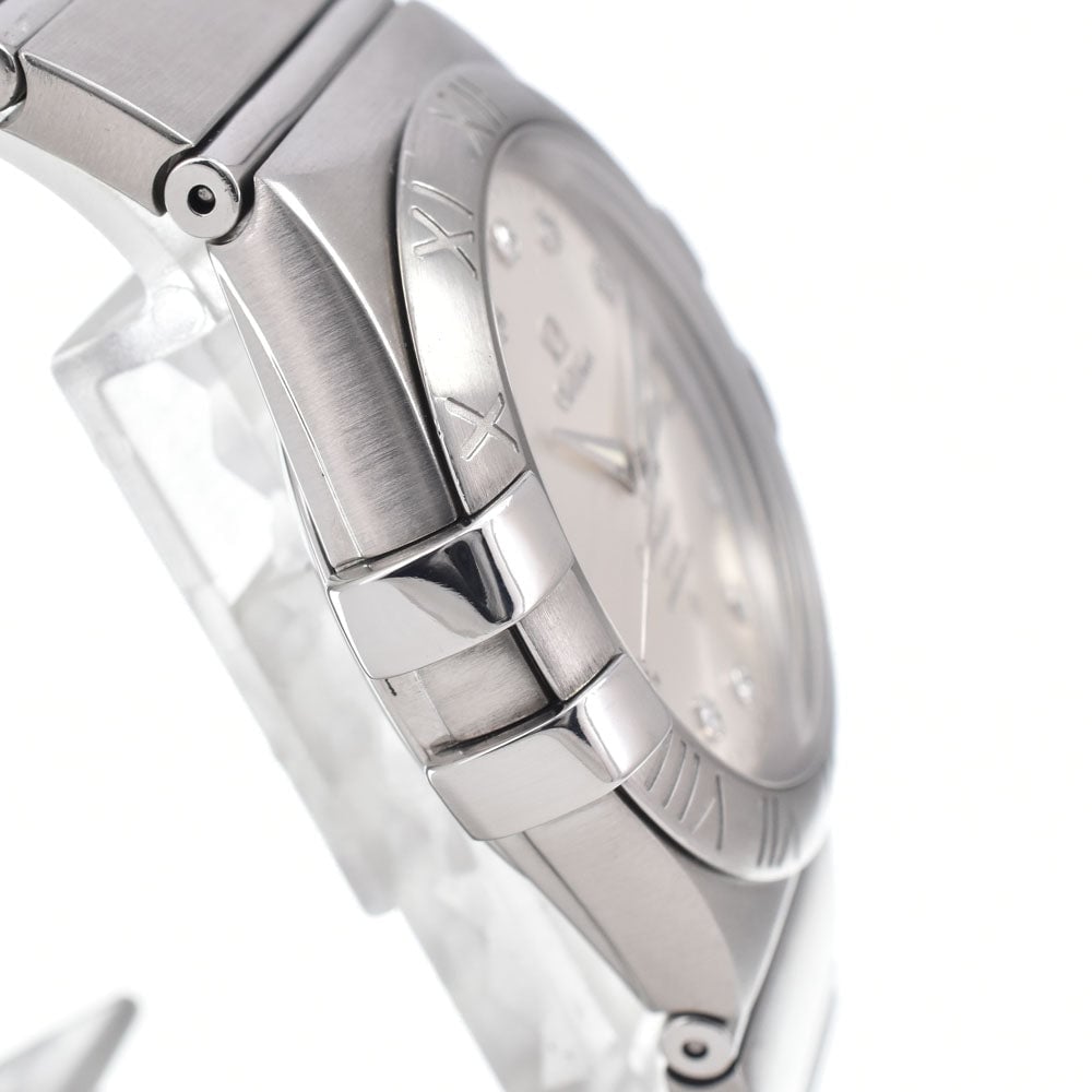 Omega Constellation Co-Axial Chronometer Automatic Stainless Steel with Diamond Markers 35