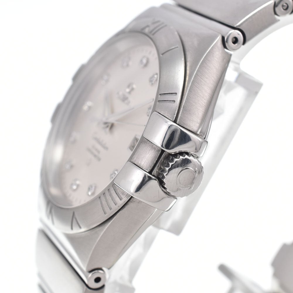 Omega Constellation Co-Axial Chronometer Automatic Stainless Steel with Diamond Markers 35
