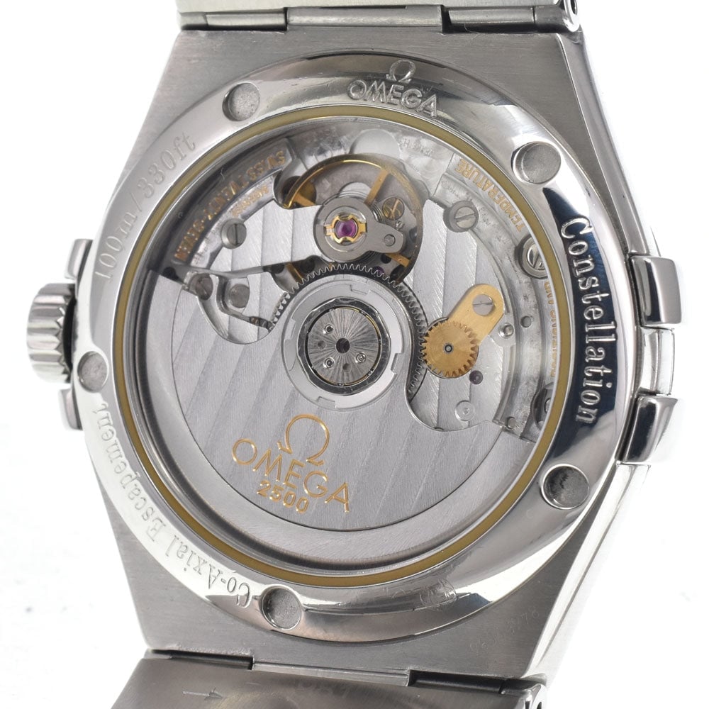 Omega Constellation Co-Axial Chronometer Automatic Stainless Steel with Diamond Markers 35