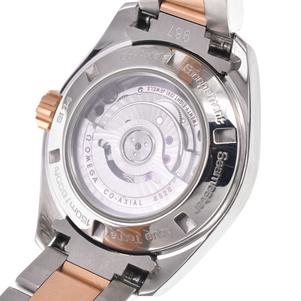 Omega Seamaster Aqua Terra 150M Co-Axial Chronometer Automatic Stainless Steel and Rose Gold 34