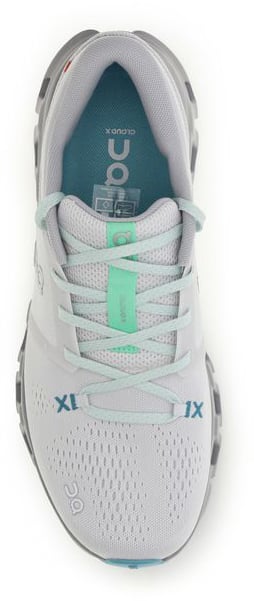 ON White Fabric Athletic Sneakers