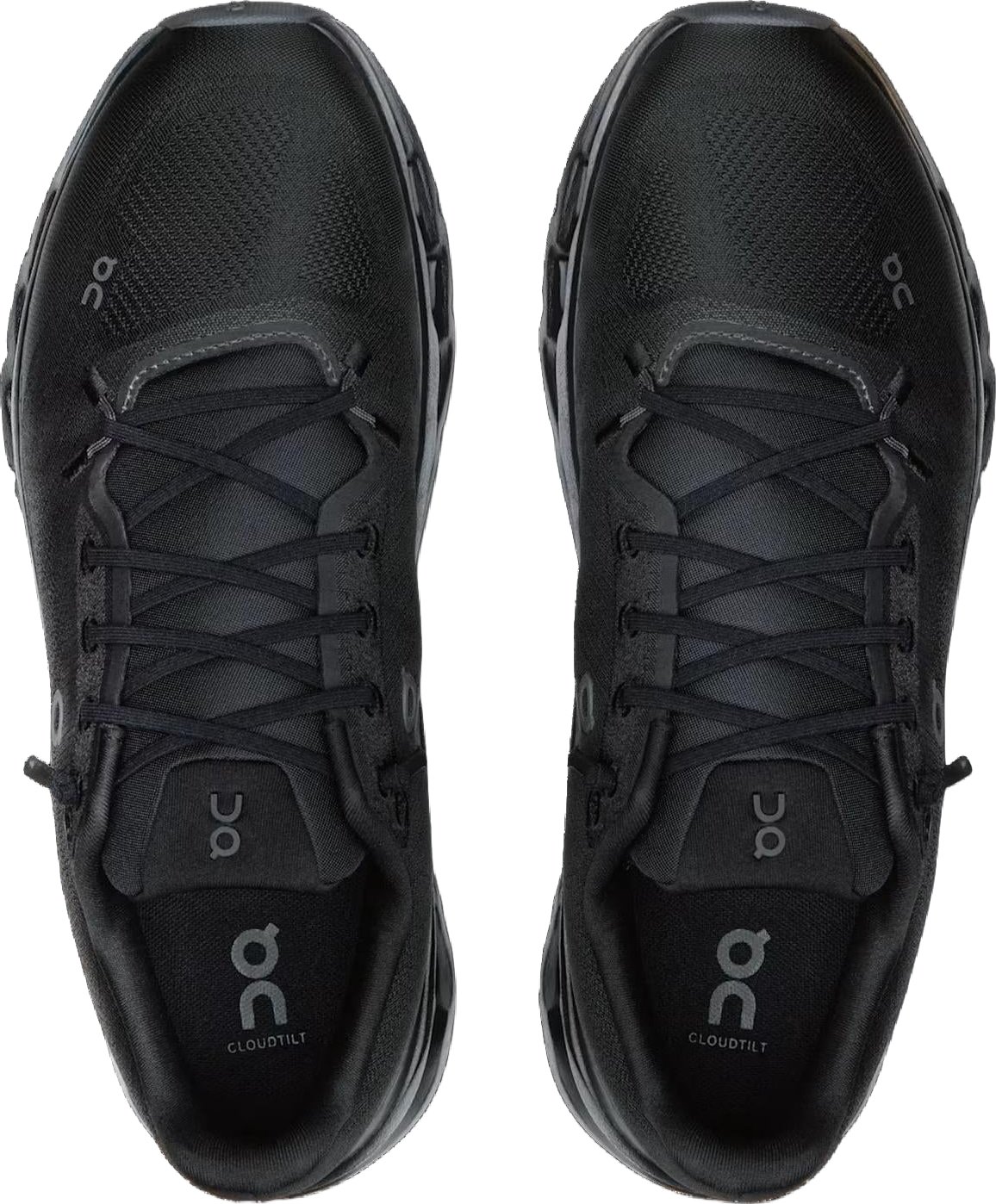 Heren Cloudtilt sneaker in zwart en Zwart