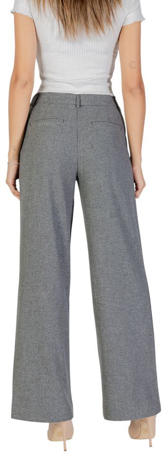Only Gray Recycled Polyester Casual Pants