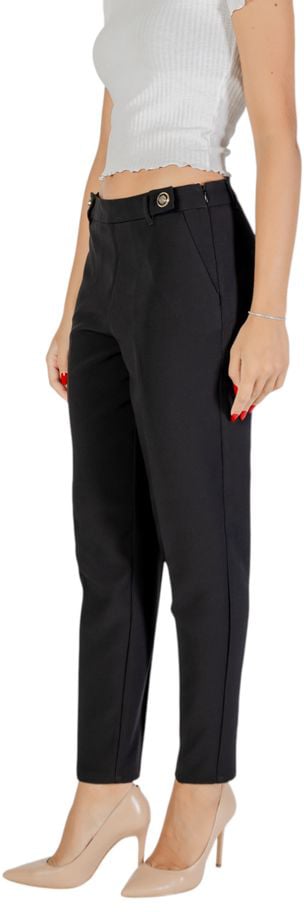 Only Black Recycled Polyester Casual Pants