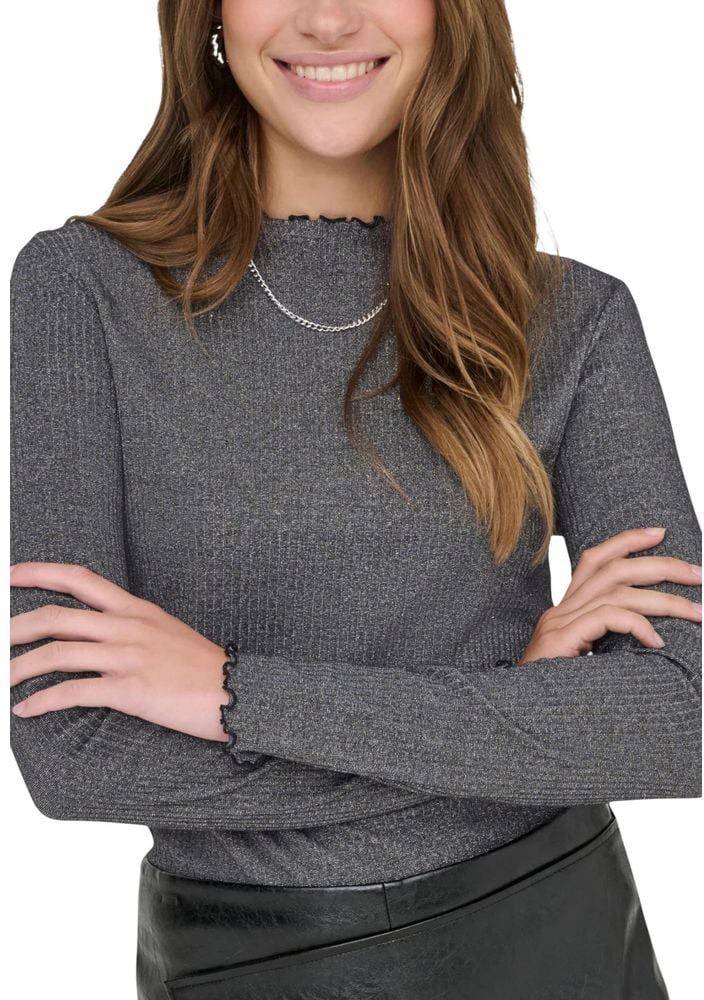 Only Bicolor Organic Cotton Long Sleeve T-Shirt