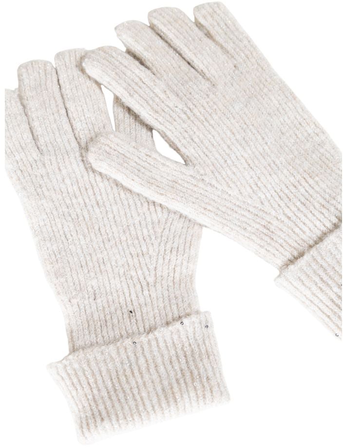 Only Gray Recycled Polyester Gloves