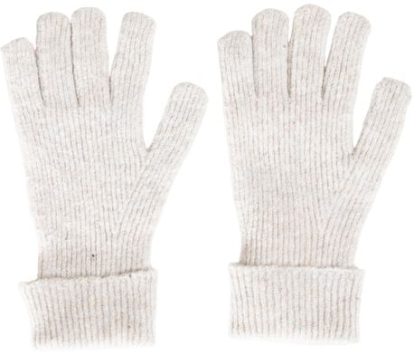 Only Gray Recycled Polyester Gloves