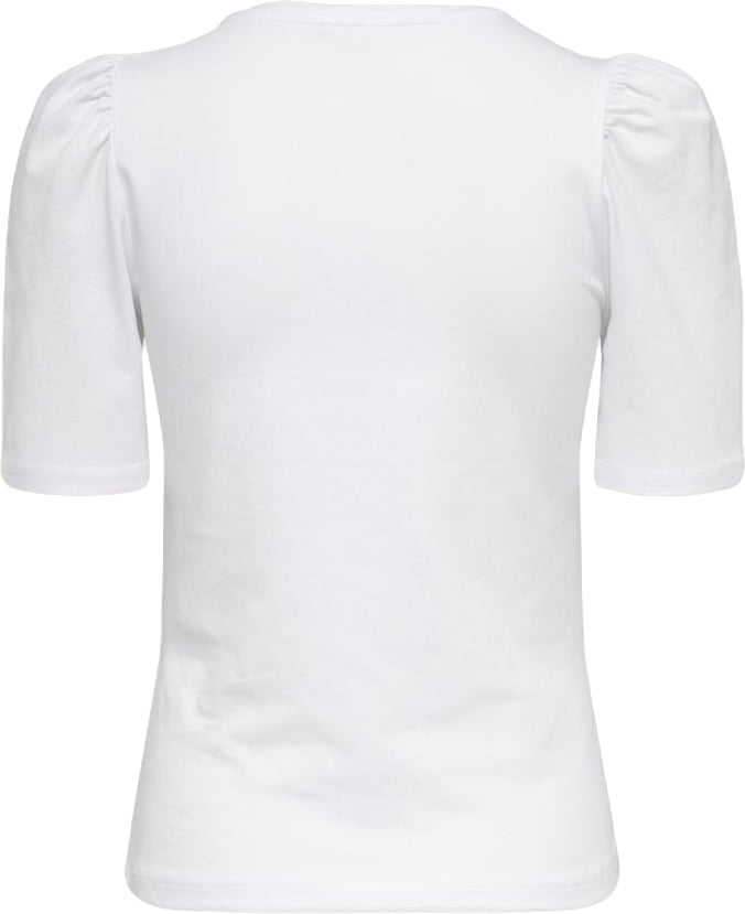 Only White Cotton T-Shirt