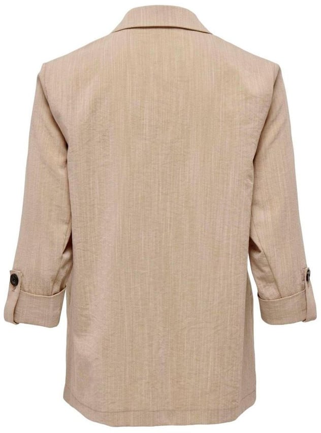 Only Beige Viscose Blazer