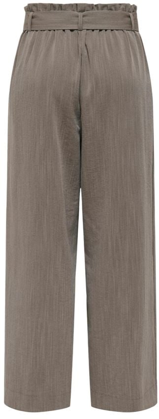 Only Beige Viscose Casual Pants