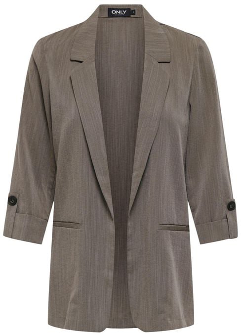 Only Beige Viscose Blazer