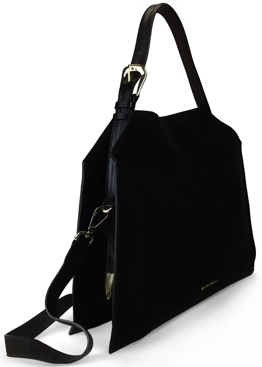 Trinity Lagoon shoulder bag in leather