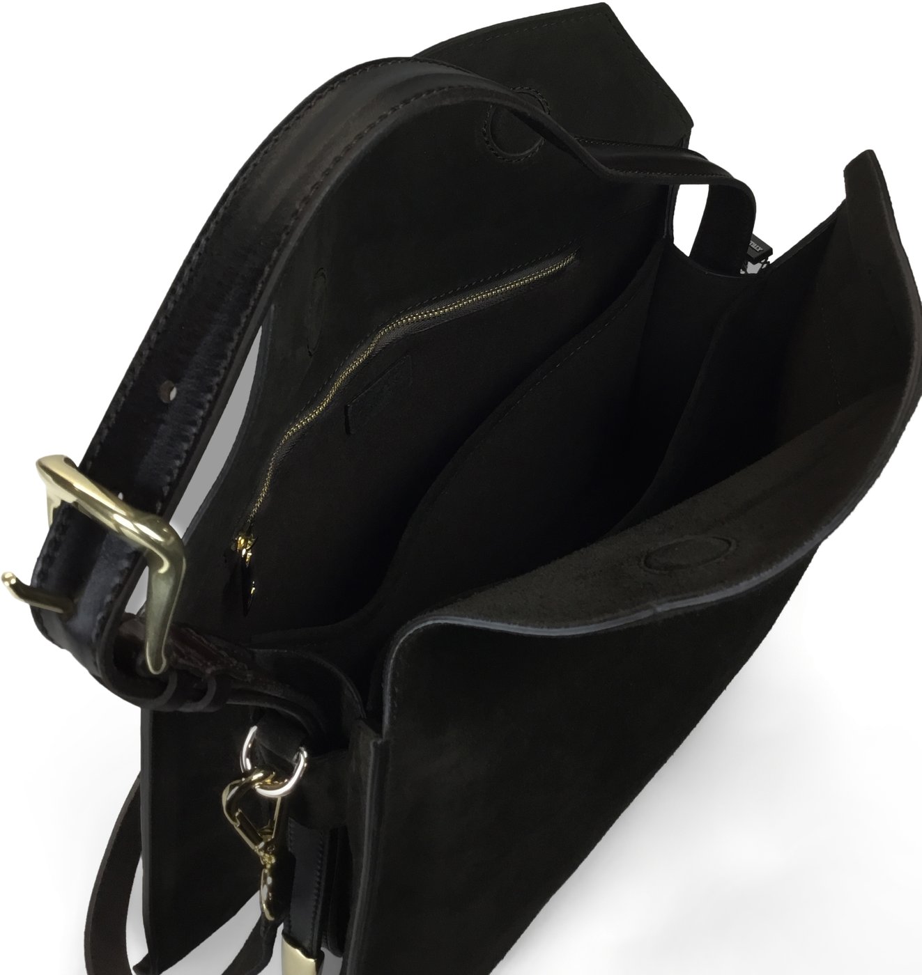 Trinity Lagoon shoulder bag in leather