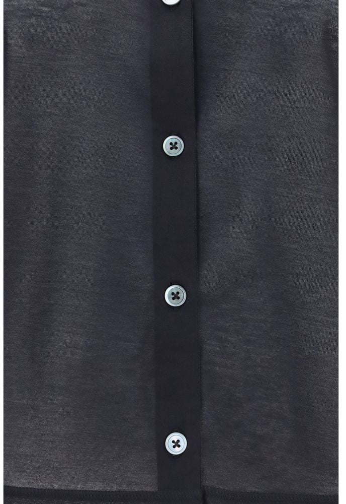 Our Legacy Black Cotton Cardigan